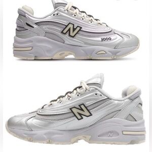 New Balance 1000 💅✨ NB Light Silver White M1000FLV U028858 Size 7 9.5 NEW